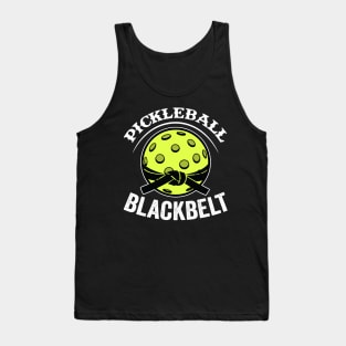 Pickleball Gifts Pickleball Blackbelt funny Pickleball Shirt Tank Top